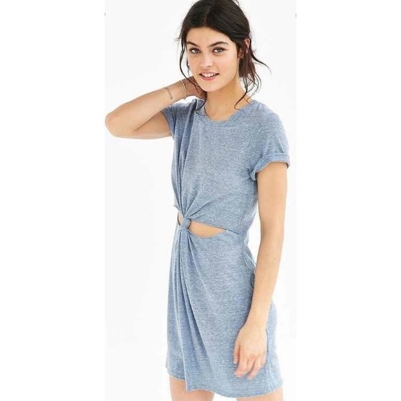 Honey Punch Twist Front T-Shirt Dress - Picture 7 of 7